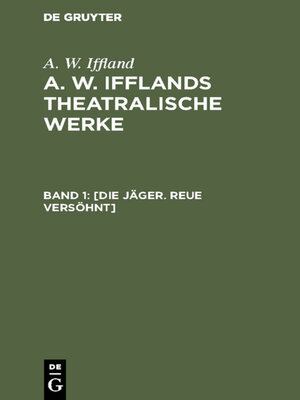 cover image of [Die Jäger. Reue versöhnt]